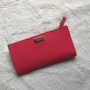 Kate Spade | pink Cameron street Stacy wallet